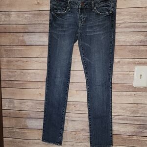 American Eagle Outfitters Dark Blue Skinny Jeans